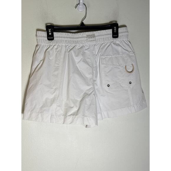 J. Crew White Performance Shorts with Pockets sz M - Picture 2 of 2